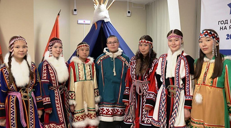 Мероприятие посвященное Международному Дню коренных народов «Мы гордимся Ямальской землей»
